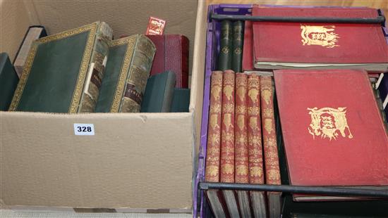 A quantity of decorative bindings